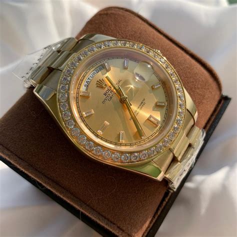 rolex day date vollgold|rolex day date gold 40mm.